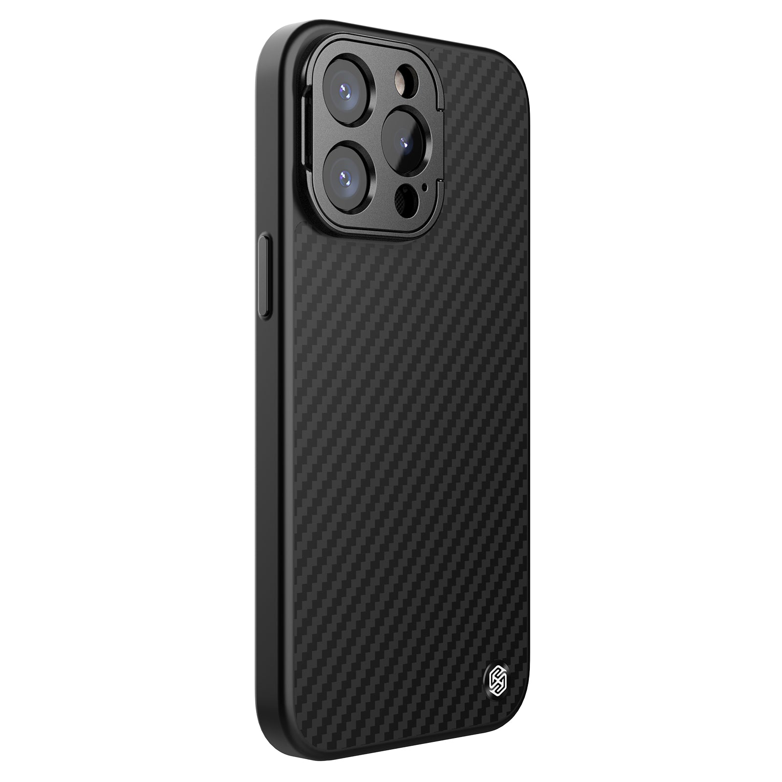 NILLKIN Carboprof Kickstand Cover til iPhone 14 Pro Max Anti-drop telefoncover kompatibel med MagSafe NILLKIN Carboprof Kickstand Cover til iPhone 14 Pro Max Anti-drop telefoncover kompatibel med MagSafe